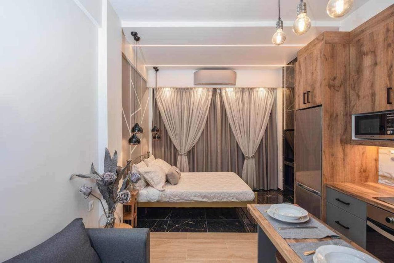 Condo Next To Metro St Athens! Bagian luar foto